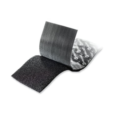 Velcro Brand INDUSTRIAL STRENGTH HOOK AND LOOP FASTENER TAPE ROLL, 2in X 4 FT. ROLL, BLACK 90593